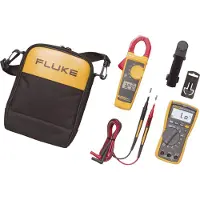 Fluke -117/323 KIT, Multímetro digital, portátil, categoría III 600V, rango de medición: 0 - 600 V, 0 - 600 V, 600 mV