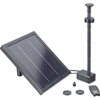 Pontec Conjunto solar PondoSolar 250 Control para fuente de agua