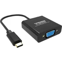 Vision Adaptador Profesional De Vga A Usb-c