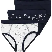 Jacky Calzoncillo azul noche / blanco