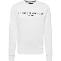 Tommy Hilfiger Sudadera 'Logo Embroidery Flex' navy / rojo / blanco