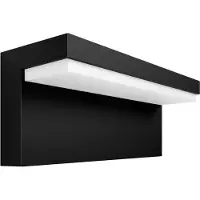 Philips Lámpara de pared Hue Nyro, 1000 lúmenes, color negro, modelo WACA
