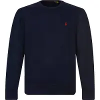 Ralph Lauren para hombre. 710766772003 Sudadera de felpa RL marino (XL), Casual, Algodón, outlet 2026.