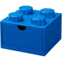 LEGO Cajón de Escritorio de 4 Espigas (azul)