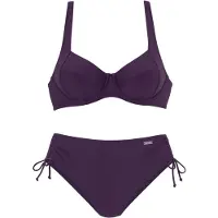 LASCANA Bikini lila oscuro