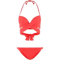 s.Oliver Bikini rojo vivo
