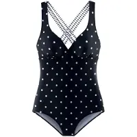 s.Oliver Traje de baño negro / blanco