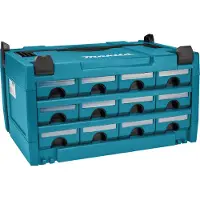 Makita Maletín con 12 compartimentos MAKPAC P-84327