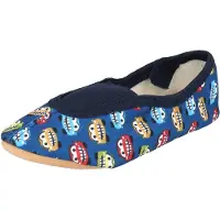 Beck Zapatillas de casa 'Buzzer' azul real / azul claro / mostaza / kiwi / rojo