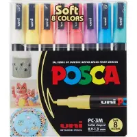 Posca Marcador De Punta Fina Pc3m