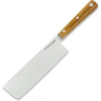 Due Cigni Hakucho usuba 16.5 cm, madera de olivo