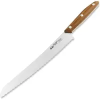 Due Cigni 1896, 2C1011NO cuchillo de pan 20 cm, madera de nogal