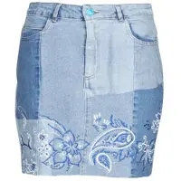 Desigual Faldas cortas BE BLUE mujer - Azul - US 24