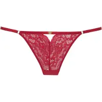 LASCANA Tanga 'Thong' rojo fuego