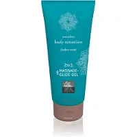 Hismith Premium Lubricante Gel De Masaje Y Deslizamiento 2 En 1 Con Aroma A ámbar
