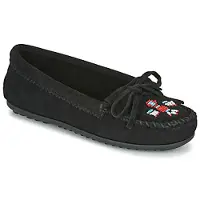 Minnetonka Mocasines THUNDERBIRD II mujer - Negro - 36