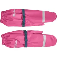 Playshoes Guantes navy / gris claro / rosa