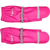 Playshoes Guantes gris / rosa oscuro