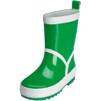 Playshoes Botas de lluvia verde / blanco