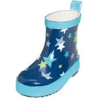 Playshoes Botas de lluvia azul claro / azul oscuro / verde claro / blanco