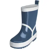 Playshoes Botas de lluvia azul oscuro / blanco
