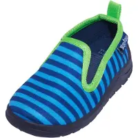 Playshoes Zapatillas de casa 'Ringel' marino / azul cielo / lima