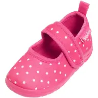 Playshoes Zapatillas de casa rosa / blanco