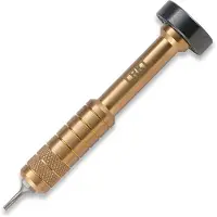 CRKT Hex Bit Driver, Brass, 9911-2, Scout Tools design