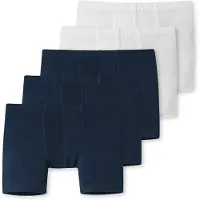 Schiesser Calzoncillo azul noche / blanco
