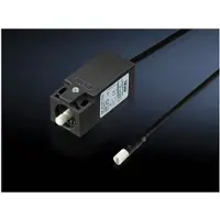 Rittal Interruptor de posición de puerta RITT, modelo SZ 2500460, 230 VAC, 1 A, cable negro, longitud 800 mm, ENEC