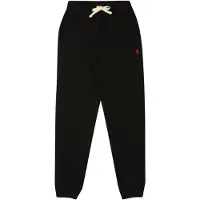 Ralph Lauren para niño. 323720897002 Joggers de felpa negro ((M) 8/9años= 140/149cm), Casual, Algodón, moda infantil,