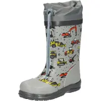 Beck Botas de lluvia 'Baustelle' amarillo / gris / antracita / rojo claro