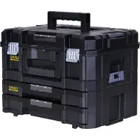 Stanley Caja de herramientas combinada Pro-stack 2 cajones