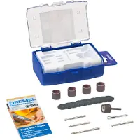 Dremel Kit de accesorios para trabajos en madera, de 20 piezas