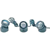 HEISSNER U130-T, empotrable, para piscina, color negro, LED, luz blanca cálida, LED