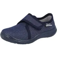 Beck Zapatillas de casa azul denim