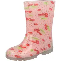 Beck Botas de lluvia 'Kirschen' verde / rosa / rojo