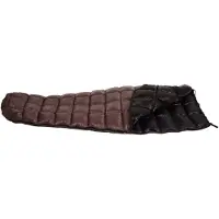 Western Mountaineering - Everlite - Saco de dormir de plumas size 180 cm, negro/marrón
