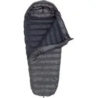 Western Mountaineering - Sequoia MF - Saco de dormir de plumas size 200 cm, negro/gris