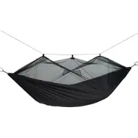Amazonas - Hängematte Moskito-Traveller Extreme - Hamaca negro/gris