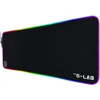 The G-Lab Alfombrilla Gaming Rgb Xxl 80x30 Cm