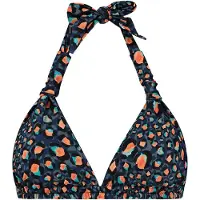 Shiwi Ladies Leopard Spot Bibi Trangle Top Poseidon Blue Talla: 34 | Bikinis Outlet | Mujer | Azul