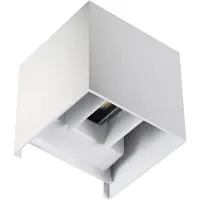 Kanlux S.A. 28992, Hliník, IP54, Clase I, LED, 7 W, Blanco