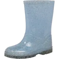 Beck Botas de lluvia azul claro / plata