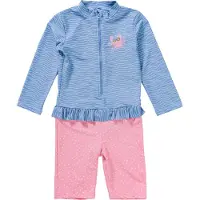 Playshoes Protección UV azul claro / rosa