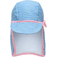 Playshoes Gorra 'Krebs' azul claro / rosa / blanco