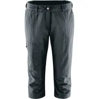 Maier Sports - Women's Neckar - Pantalones 3/4 size 38, gris/negro