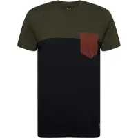 Iriedaily Camiseta cognac / verde oscuro / negro