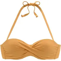 LASCANA Top de bikini 'Pride' amarillo