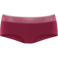 s.Oliver Panti burdeos / negro / blanco